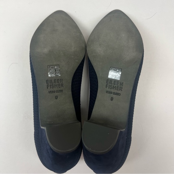 Eileen Fisher Stretch Fabric Heels Size 9 Like New - Picture 6 of 9